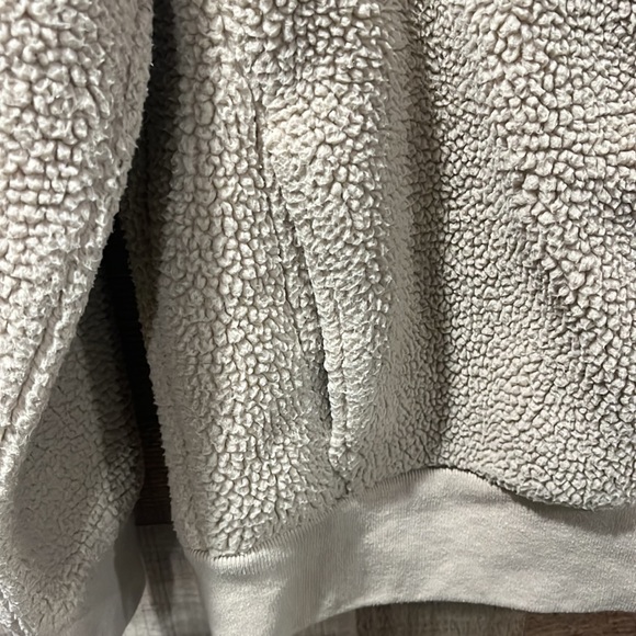Hollister Sherpa hoodie men's small - Picture 3 of 5